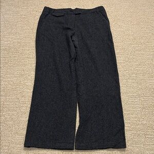 Theory Dark Gray tweed Trousers - size 6